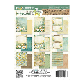 **Pre-Order** 49 and Market - Botanical Buzz - 6x8 Collection Pack (27 Sheets) (ETA Mid Aug 25)