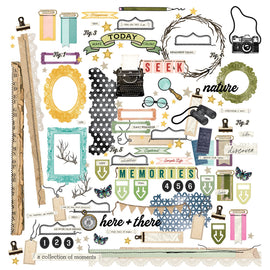 **Pre-Order** 49 and Market - Curiosities In Willow Grove - Laser Cut Elements (Ephemera) (ETA Mid Oct 25)