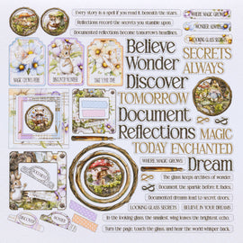 **Pre-Order** 49 and Market - The Looking Glass - Chipboard Set (53pcs) (ETA Beg April 26)