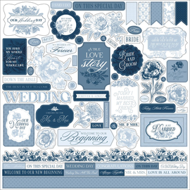 Echo Park - Save the Date - 12x12 Sticker Sheet