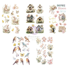 Prima Marketing - Among the Wildflowers - Sticker Pack - 5"x 8" (5pk)