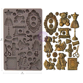 **Pre-Order** Prima Marketing - Buttons & Keepsakes - Mould -5"x8" (ETA End June 26)