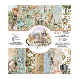 **Pre-Order** Prima Marketing - Homegrown - 6x6 Collection (26 Sheets) (ETA End June 26)