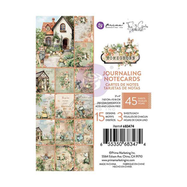 **Pre-Order** Prima Marketing - Homegrown - Journaling Notecards 3x4in (ETA End June26)