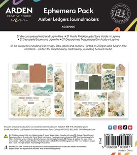 Arden Creative Studio - Amber Ledgers - Journal Makers Ephemera Pack