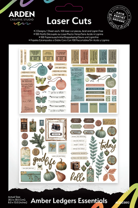 Arden Creative Studio - Amber Ledgers - Essentials Laser Cuts