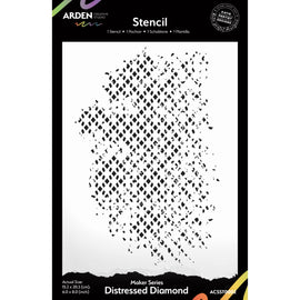 Arden Creative Studio - Maker Series - Stencil "Distressed Diamond"