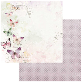 49 and Market - ARToptions Plum Grove - 12x12 Paper "Flight of Fancies"