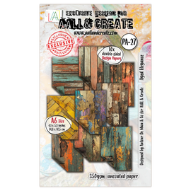 AALL & Create - A6 Design Paper #27 - Aged Elegance