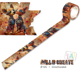 AALL & Create - Layer It Up Washi Tape #126 - Gearhound