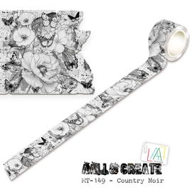 AALL & Create - Layer It Up Washi Tape #149 - Country Noir