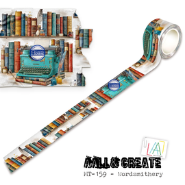 AALL & Create - Layer It Up Washi Tape #159 - Wordsmithery