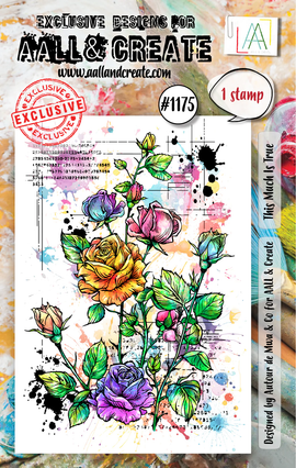 AALL & Create - A7 Photopolymer Clear Stamp Set #1175 -This Much IS True (1pc)”