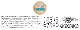 Arden Creative Studio - TEXT{ures} by Lou Collins - Dragonfly Dreams - Kiss-Cut PET Tape
