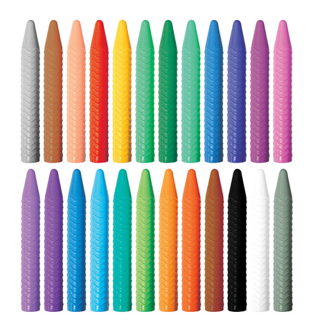 Avenir - Haku Yoka - Spiral Crayons - 24 Pack