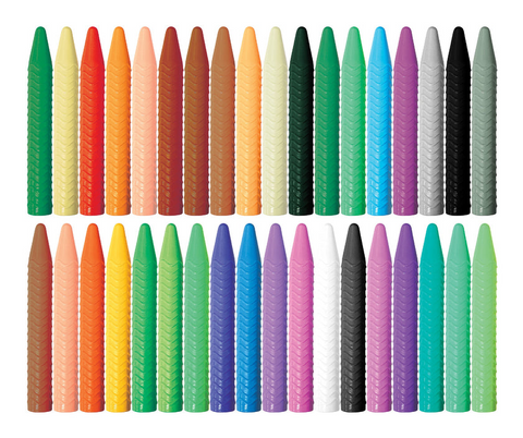 Avenir - Haku Yoka - Spiral Crayons - 36 Pack