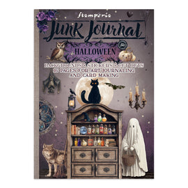 Stamperia - Halloween - Junk Journal Book (Backgrounds, Stickers & Lasercuts) (16 Pages)