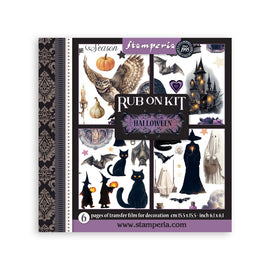 Stamperia - Halloween - Rub-on Kit (6 Pages - 15.5x15.5cm)