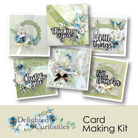 Uniquely Creative - Delighted Curiosities - Card Making Kit