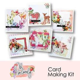 Uniquely Creative - Oh So Lovely - Card Making Kit