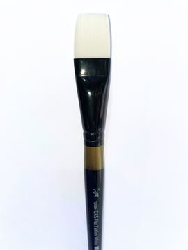 DAS -Taklon Short Handled Brushes - Flat - 3/4"