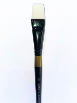 DAS -Taklon Short Handled Brushes - Flat - 5/8"