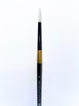 DAS -Taklon Short Handled Brushes - Round - 6