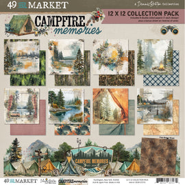 **Pre-Order** 49 and Market - Campfire Memories - 12x12 Collection Pack (8 Sheets) (ETA End Sep 26)