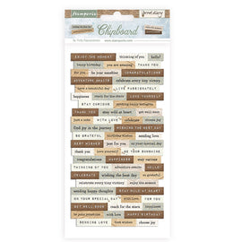 Stamperia - Create Happiness Secret Diary - Chipboard (15x30cm)