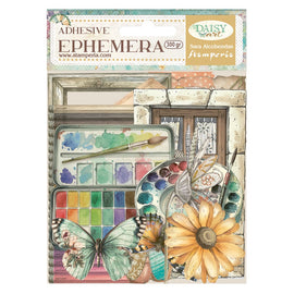 **Pre-Order** Stamperia - Daisy Art - Ephemera (Adhesive) (ETA Late Feb 26)