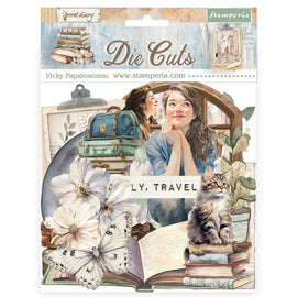 **Pre-Order** Stamperia - Create Happiness Secret Diary - Die Cuts (ETA Late Feb 26)