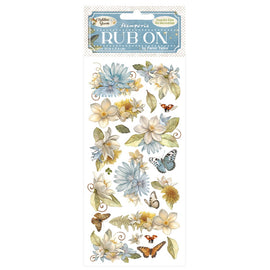 Stamperia - Hidden Grove - Rub-ons "Flowers and Butterfly"
