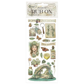 Stamperia - Herbarium Silvae - Rub-ons "Bridge"