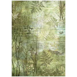 Stamperia - Forest - A4 Rice Paper "Trees"
