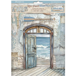 Stamperia - Silent Sea - A4 Assorted Rice Papers (6 Sheets)