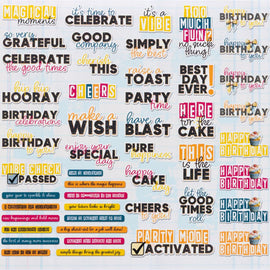 **Pre-Order** 49 and Market - Glimmer & Glee - Chipboard Set (49pcs) (ETA Mid to End May 26)