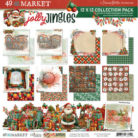 **Pre-Order** 49 and Market - Jolly Jingles - 12x12 Collection Pack (8 Sheets) (ETA Mid Nov 26)