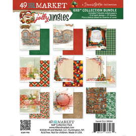 **Pre-Order** 49 and Market - Jolly Jingles - 6x8 Collection Pack (27 Sheets) (ETA Mid Nov 26)