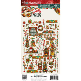 **Pre-Order** 49 and Market - Jolly Jingles - Laser Cut Elements (Ephemera) (ETA Mid Nov 26)