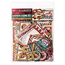 **Pre-Order** 49 and Market - Jolly Jingles - Ephemera & Frame Set (149pcs) (ETA Mid Nov 26)