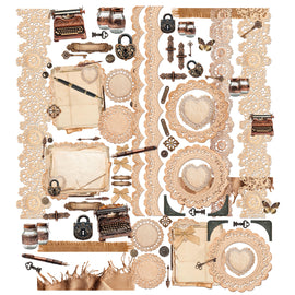 49 and Market - Nostalgic Memories - Laser Cut Ephemera (82pcs)