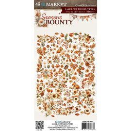 **Pre-Order** 49 and Market - Season's Bounty - Laser Cut Wildflowers (Ephemera) (ETA Mid Nov 26)