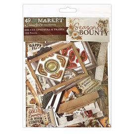 **Pre-Order** 49 and Market - Season's Bounty - Ephemera & Frame Set (122pcs) (ETA Mid Nov 26)