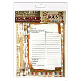 **Pre-Order** 49 and Market - Season's Bounty - Recipe Cards Set (18pcs) (ETA Mid Nov 26)