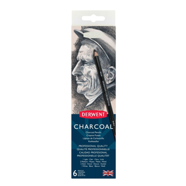 Derwent - Charcoal Pencil Tin (6pk)