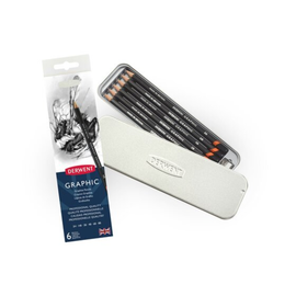 Derwent - Graphic Pencil Tin (6pk)