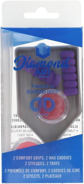 Leisure Arts - Diamond Art - Accessories Kit - Assorted (2pk)