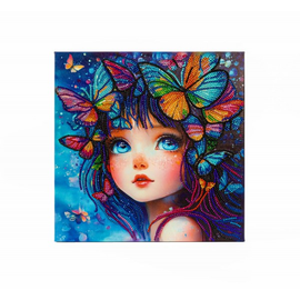 Diamond Dotz - Stretched Canvas - Pilliwiggin 30x30cm