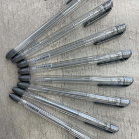 Dong-A - My Metal Gel Ink Pen - 0.7mm - Metallic Silver  (Buy 6  & Save $2)