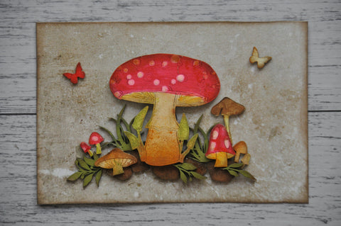 Dusty Attic - Magic Mushrooms Cluster #6